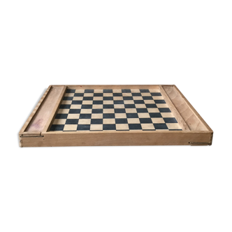 Ancient game of checkers and game of the goose