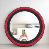 BMX tire mirror Ikea Volda red