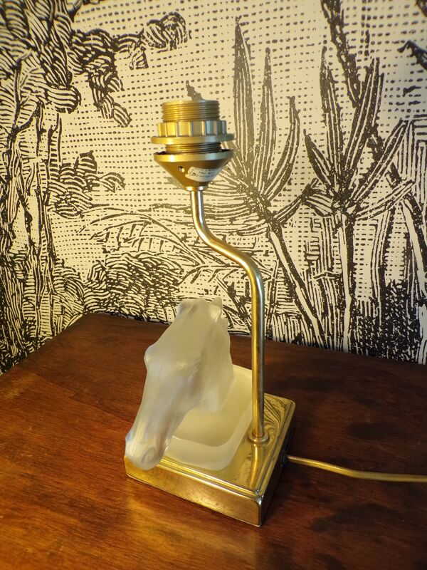 Lampe cheval Le Dauphin