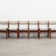 Set of six teak chairs, Danish design, 70s, production: Denmark