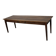 Grande table de salle à manger rustique en vieux orme du 19ème siècle français.