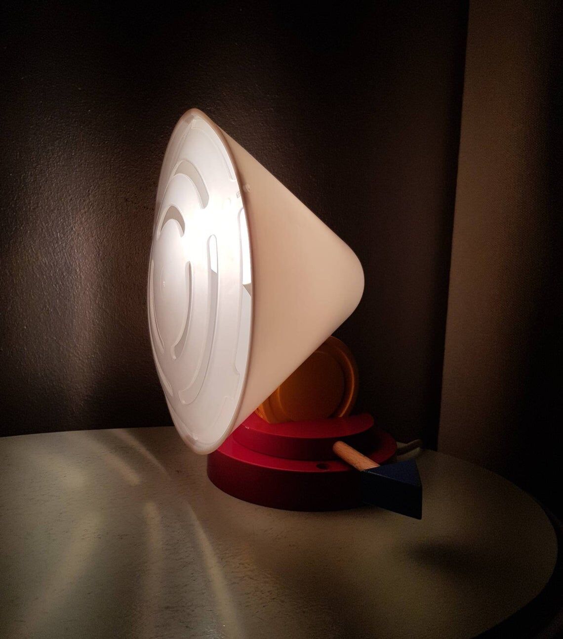 Ikea lamp style Memphis Ettore Sottsass 80s