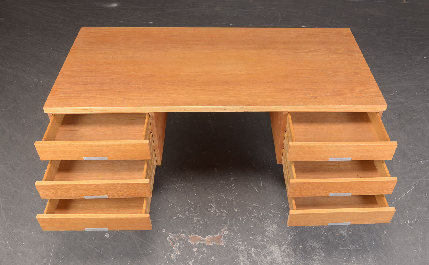 Vintage Ash Desk by Kai Kristiansen Danish 1970