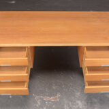 Vintage Ash Desk by Kai Kristiansen Danish 1970