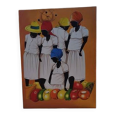 Huile sur toile, République Dominicaine