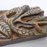 Studio ceramic wall plaque by Gerhard Liebenthron, Germany, 1983