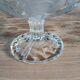 Antique glass fruit bowl