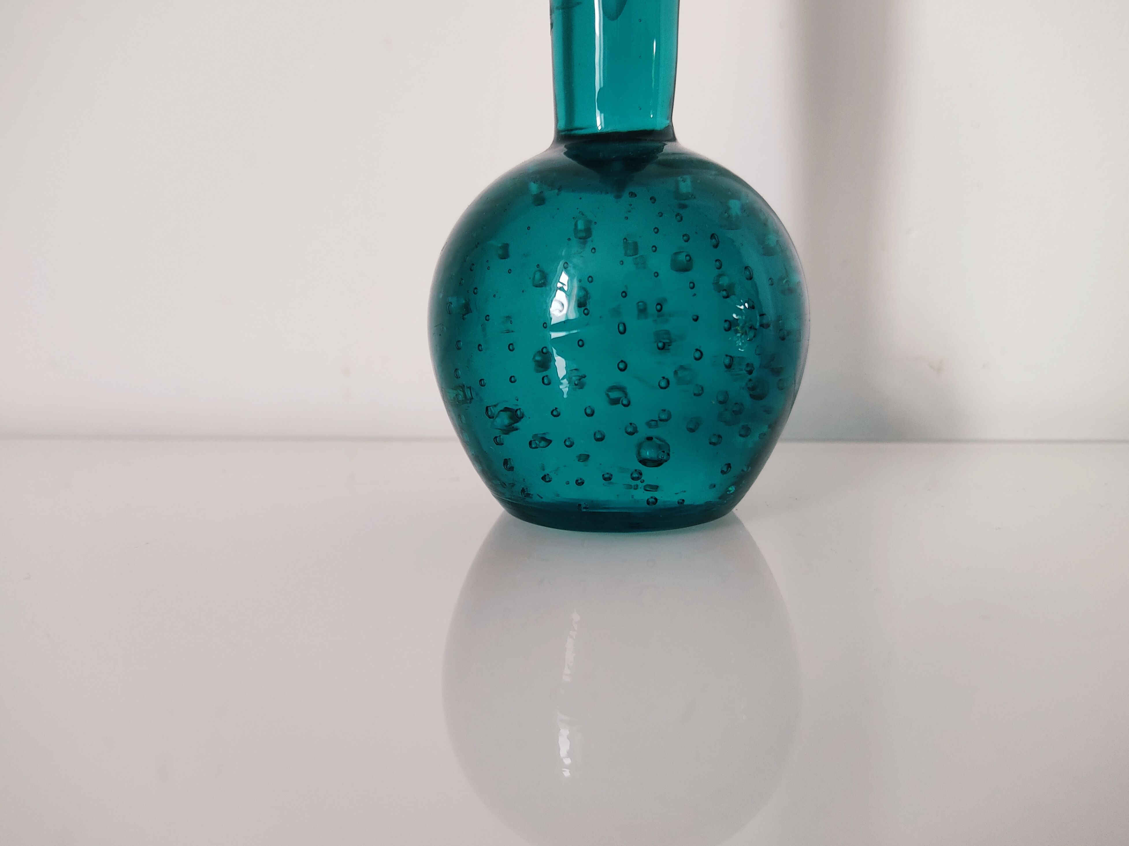 Vase soliflore murano clubbed foot