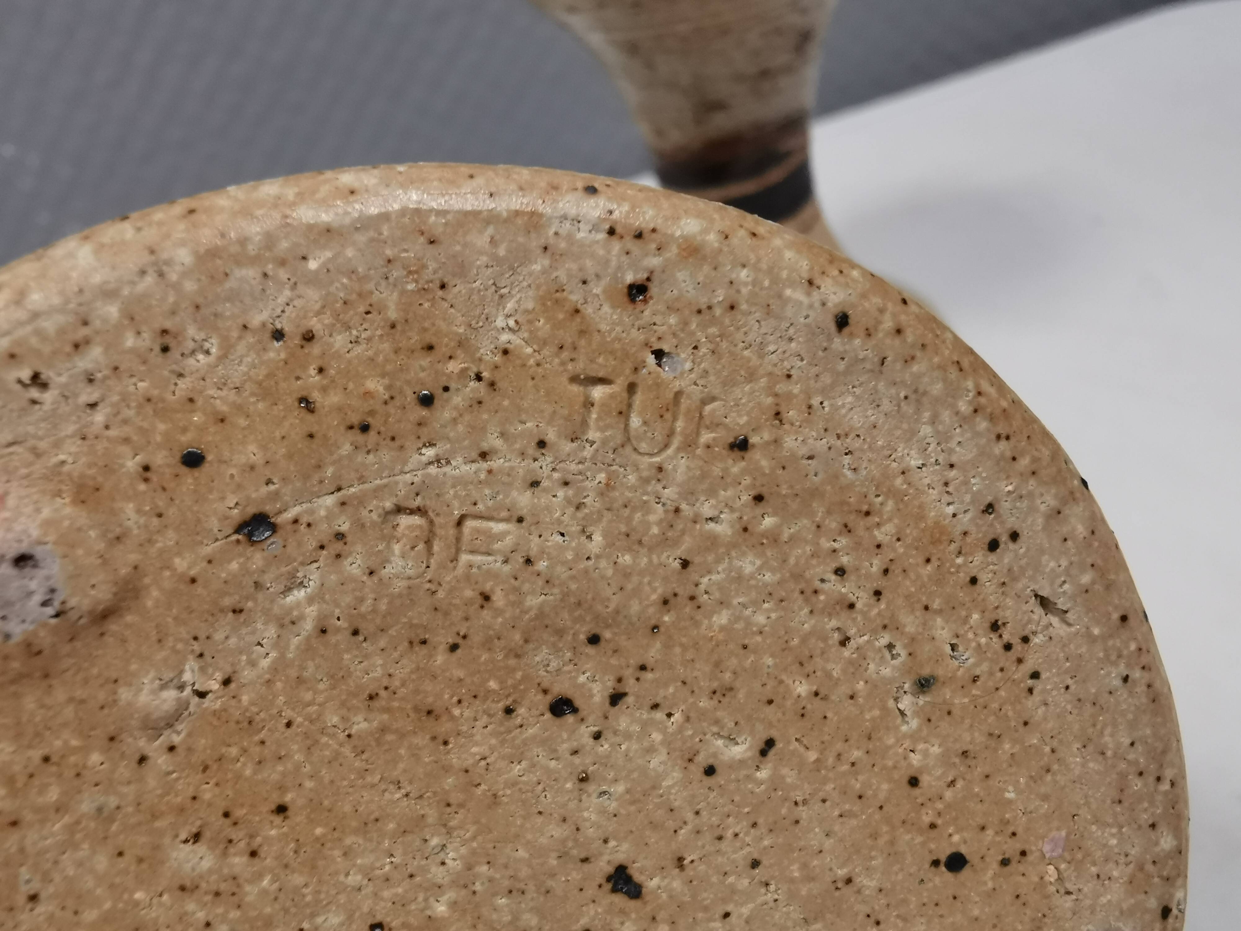 A set of beautiful ceramic candle holders from Danish Tue Poulsen.