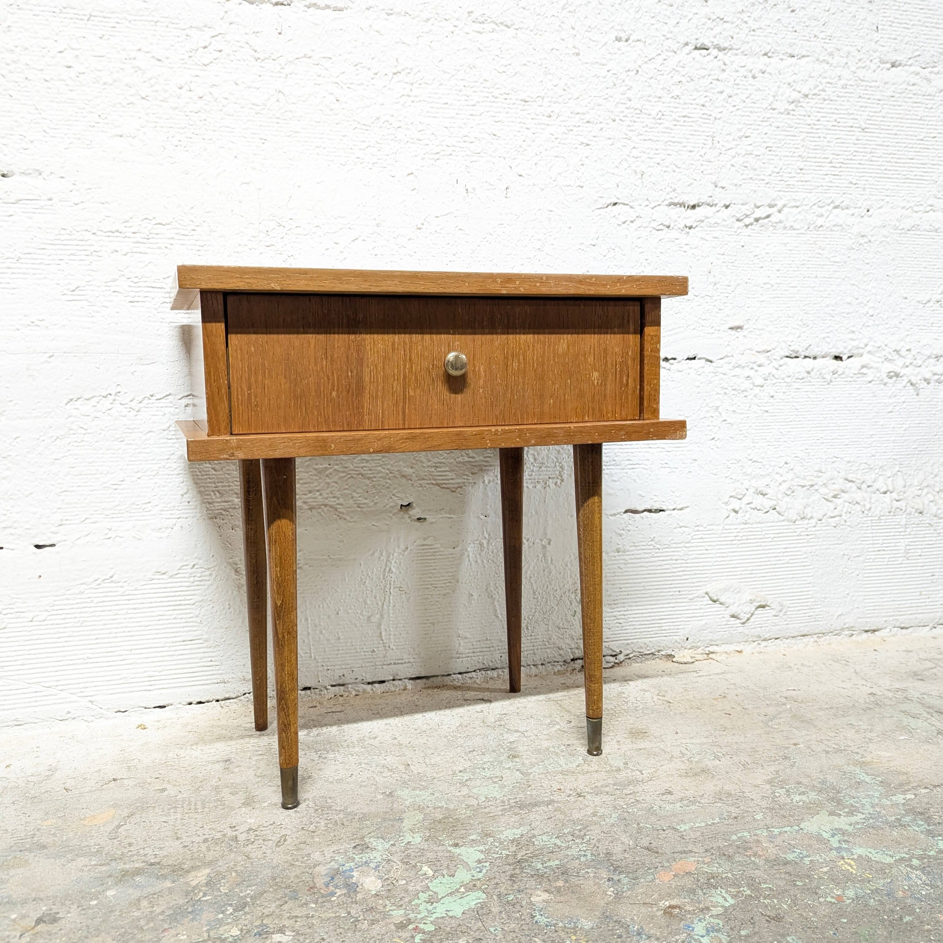 Vintage bedside table