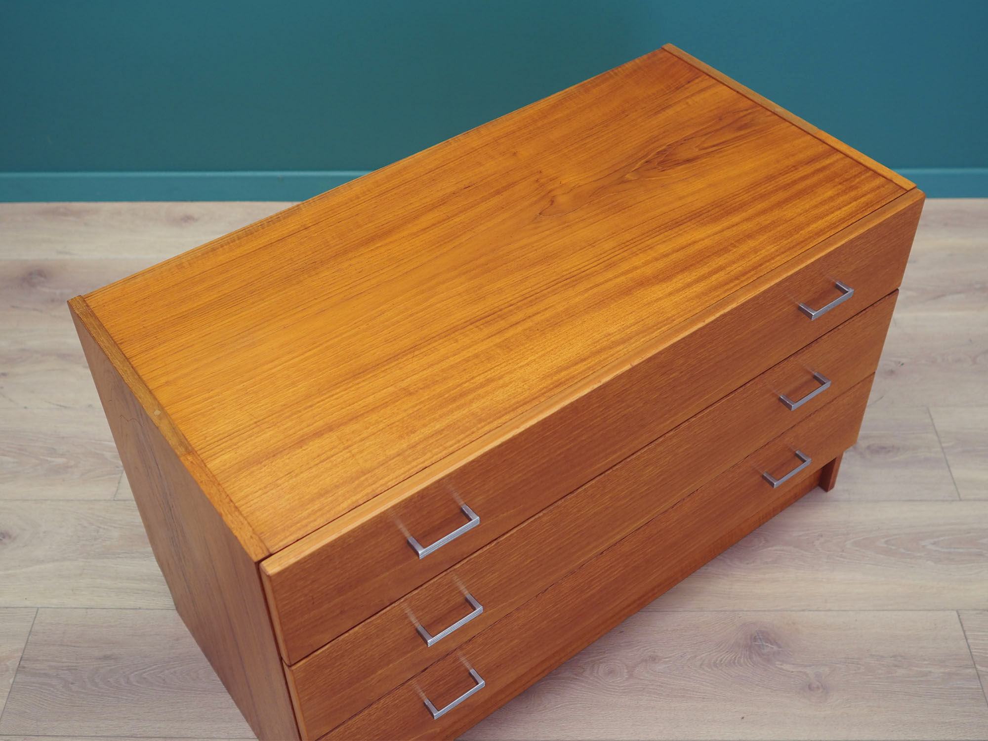 Teak chest of drawers, 1990s, Danish design, production: Denmark
