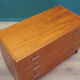 Teak chest of drawers, 1990s, Danish design, production: Denmark