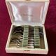 Christofle - Christofle cutlery set with silver metal beads for 12 people. 172 items.