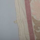 Hand knotted rug, vintage Turkish rug 119x139 cm