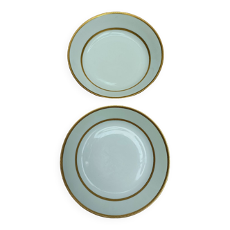 Assiettes creuses Limoges Haviland