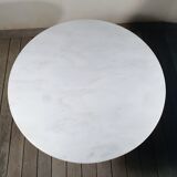 Tulip table by Eero Saarinen for Knoll, in carrara marble 120cm