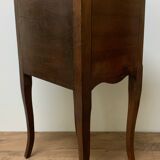 Louis XV style bedside in walnut