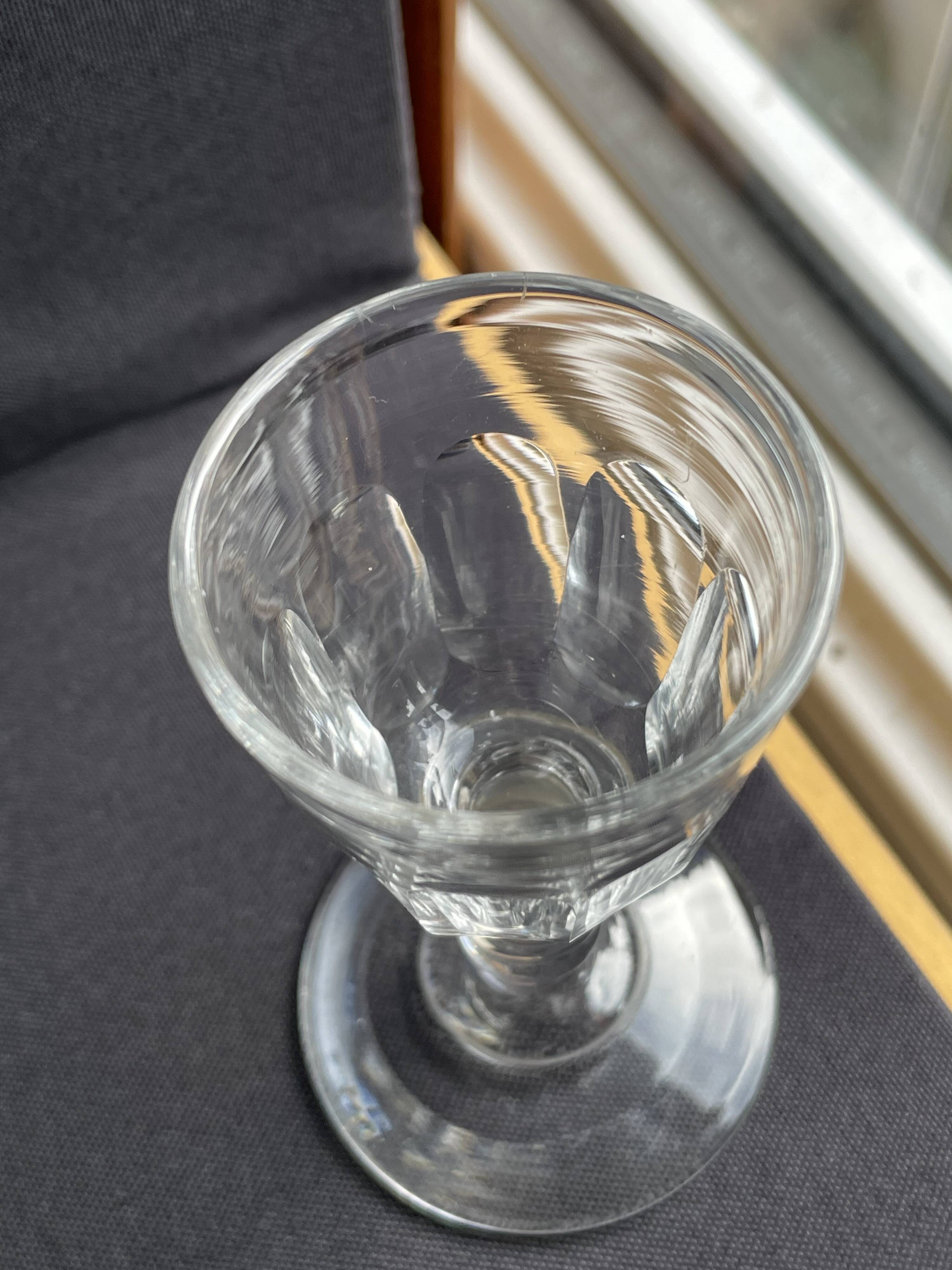 6 Baccarat Clermont liqueur glasses