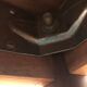 Table vintage scandinave en teck avec deux rallonges
