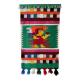 Vintage mexican decorative tapestry