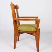 Set of 4 Guillerme and Chambron chairs, Your House, France, 1950s