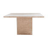 Table basse en travertin