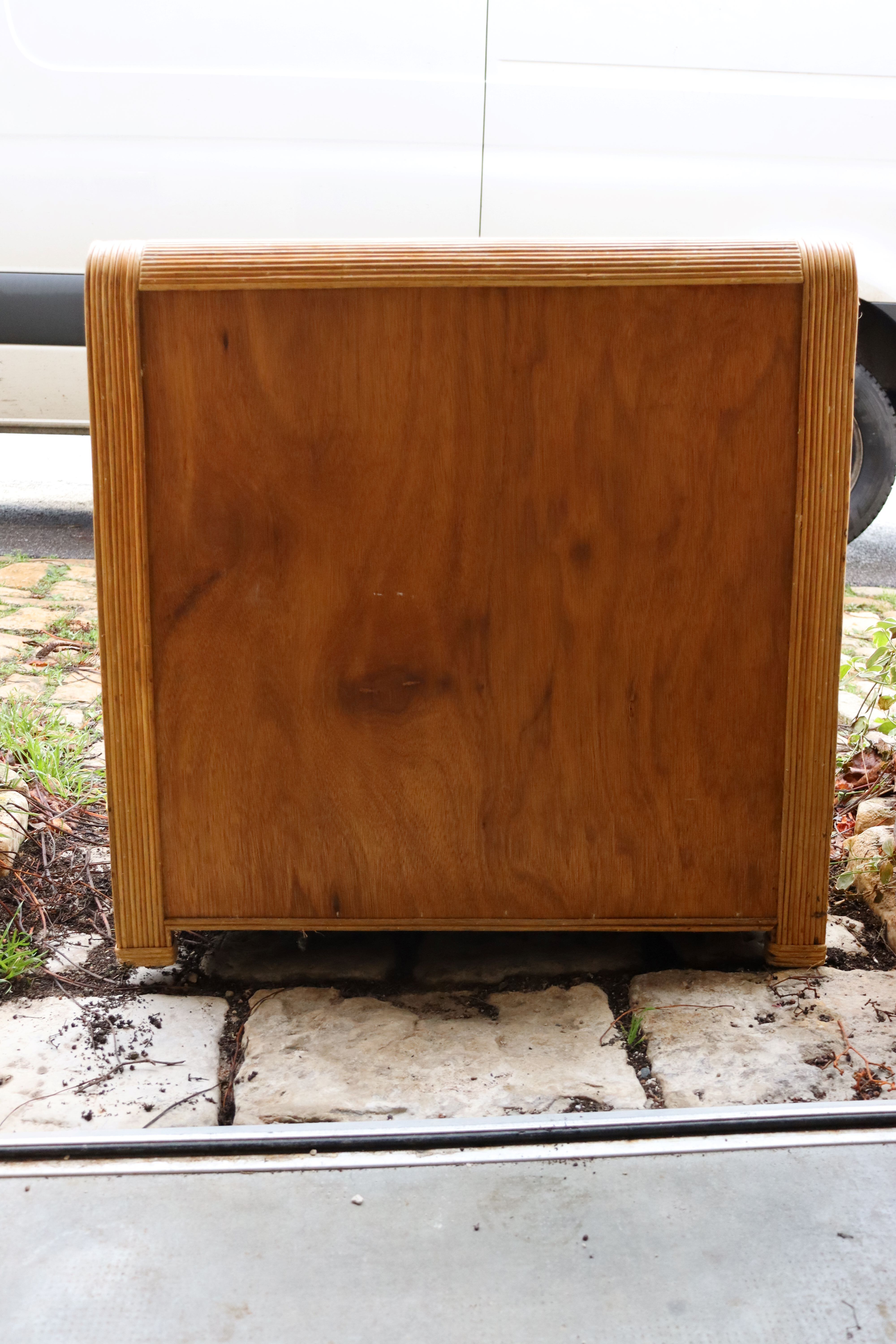 Rattan chest of drawers
