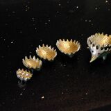 Vintage nesting ashtray by walter bosse for herta-baller 1950