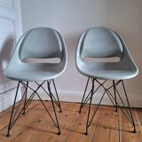 Paire de chaises vintage par Miroslav Navratil pour Vertex, meubles sièges anciens