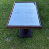 Mirror art deco side table