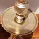 pair of vintage bronze candlesticks from the 1940s