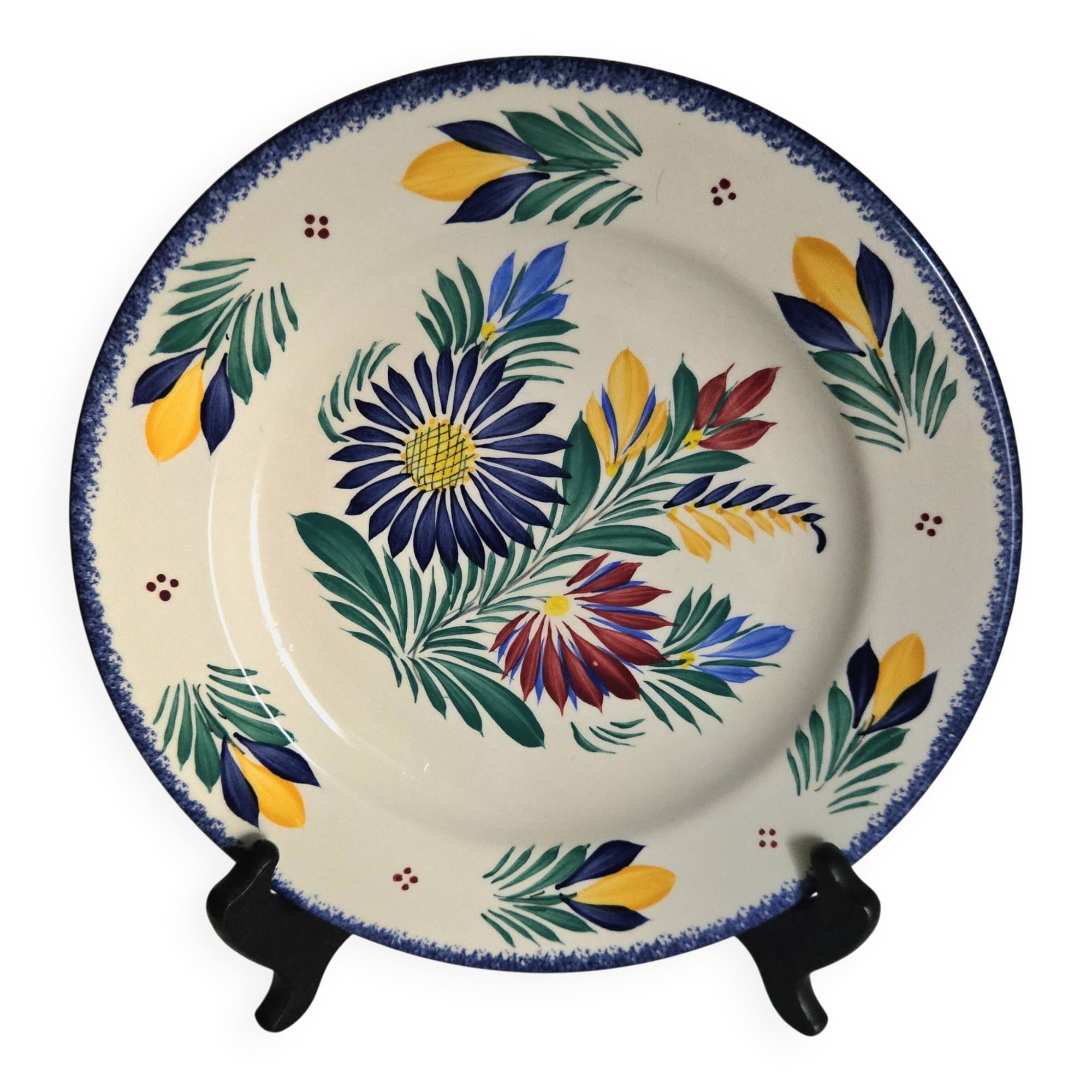 Quimper porcelain plate H