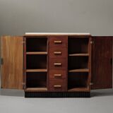 Buffet Art Déco, acajou et marbre, 1930