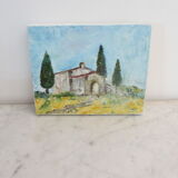 2 paintings on canvas