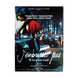 Affiche cinéma originale "J'embrasse pas" André Téchiné