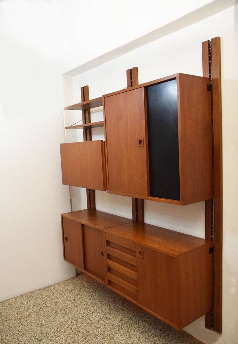 Poul Cadovius modular bookcase, Denmark, 1960s