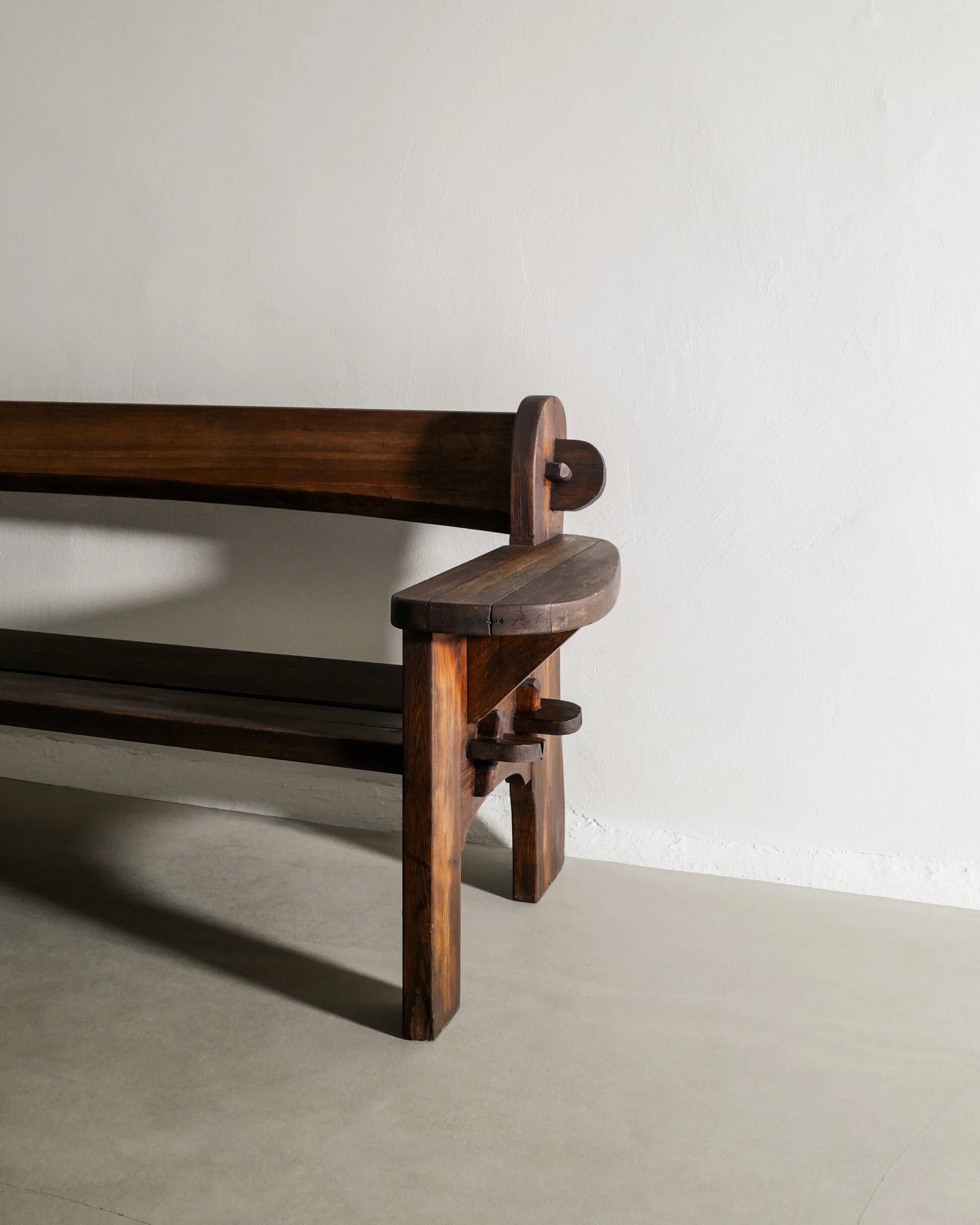 Canapé suédois vintage en pin par David Rosén pour NK Sweden, années 1930