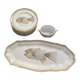 Flat plate sauce boat