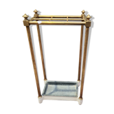 Old brass umbrella holder