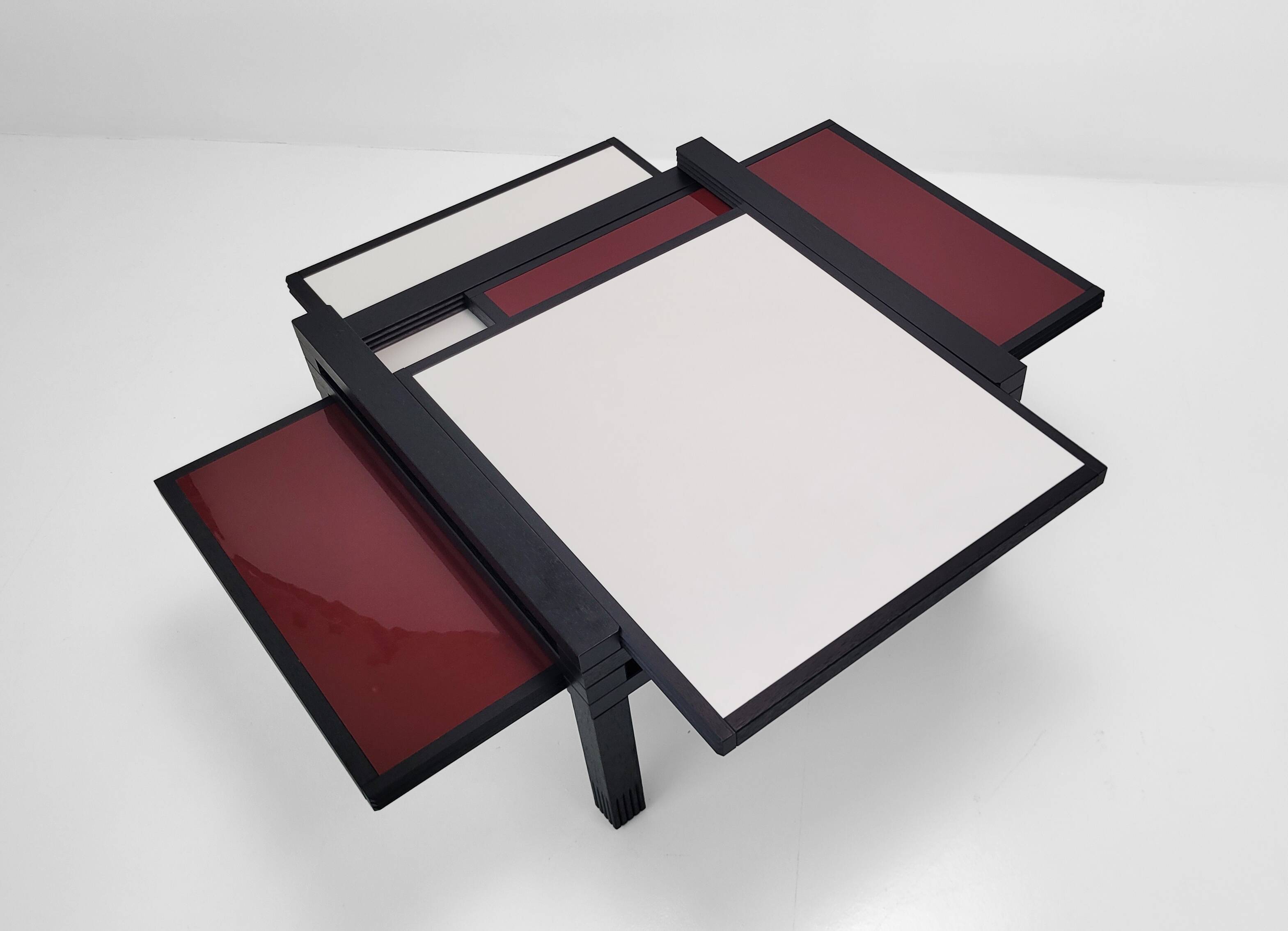 Table basse extensible modulable « Hexa » – Vuarnesson pour Bellato, France