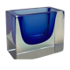 Sommerso vacuum in blue Murano glass