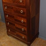 Chiffonnier de style Louis XVI en acajou vers 1925