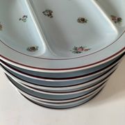 7 assiettes compartimentées Salins France