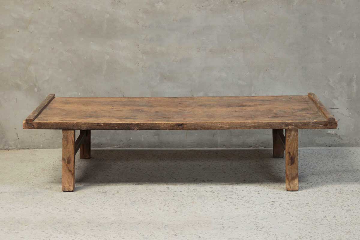 Low table raw wood