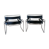 Wassily armchairs by Marcel Breuer