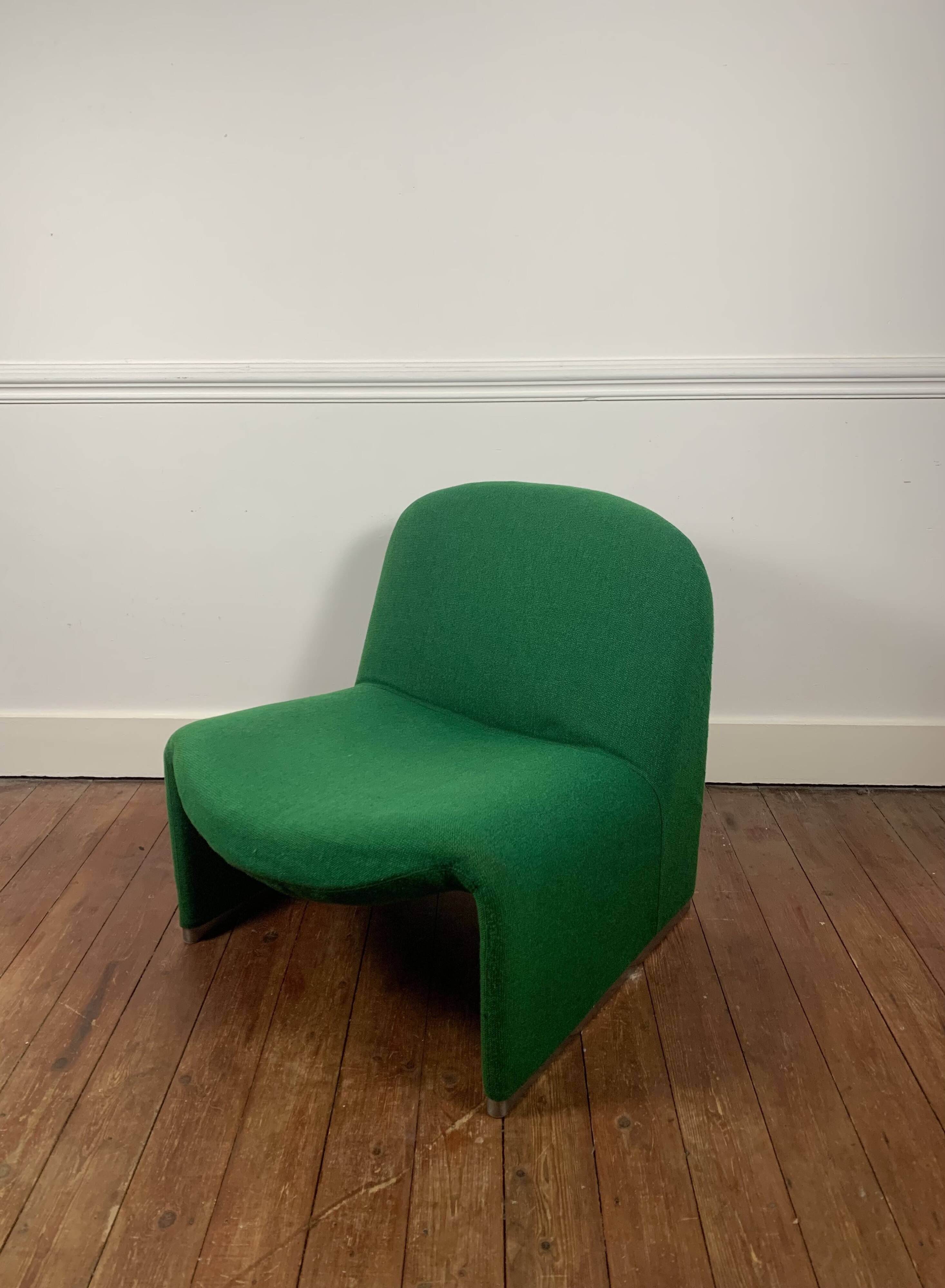 Alky armchair by G. Piretti – Emerald green, 1970s
