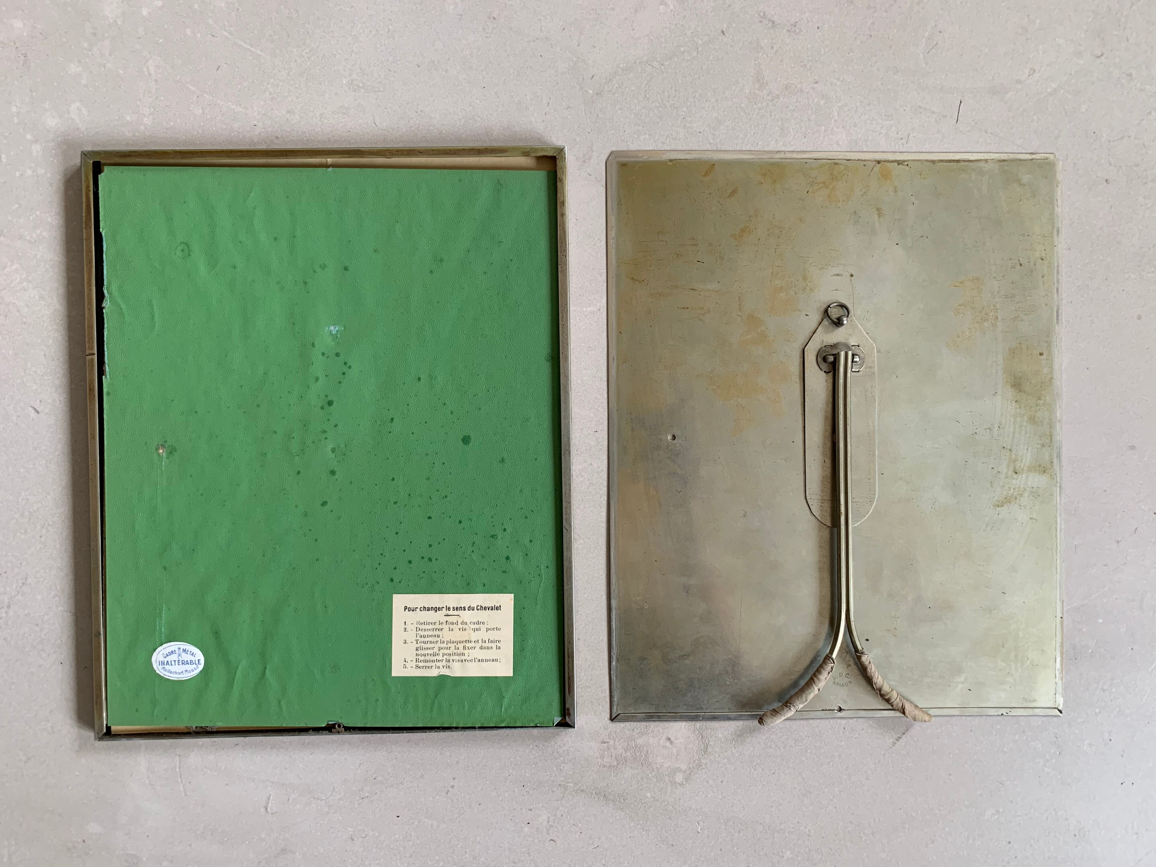 Old metal frame