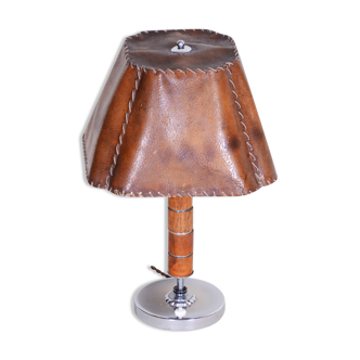 Art Deco table lamp - 1920s Czechia