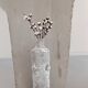 Vase sculptural esprit minéral Boho