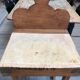 Ancien billot de boucher